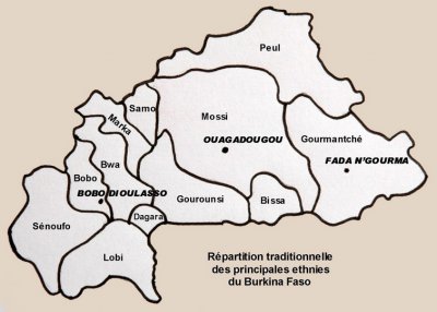 Ethnies du Burkina Faso